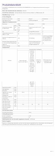 Bomann Kühl-Gefrierkombination 268L – 180cm, Inox