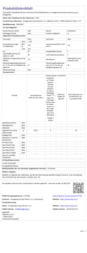CHIQ Kühl-Gefrierkombination 262L – 176cm, Schwarz
