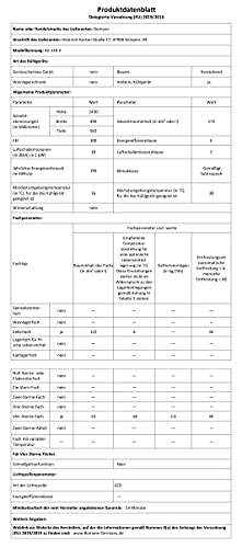Bomann Kühl-Gefrierkombination 175L – 143cm, Weiß