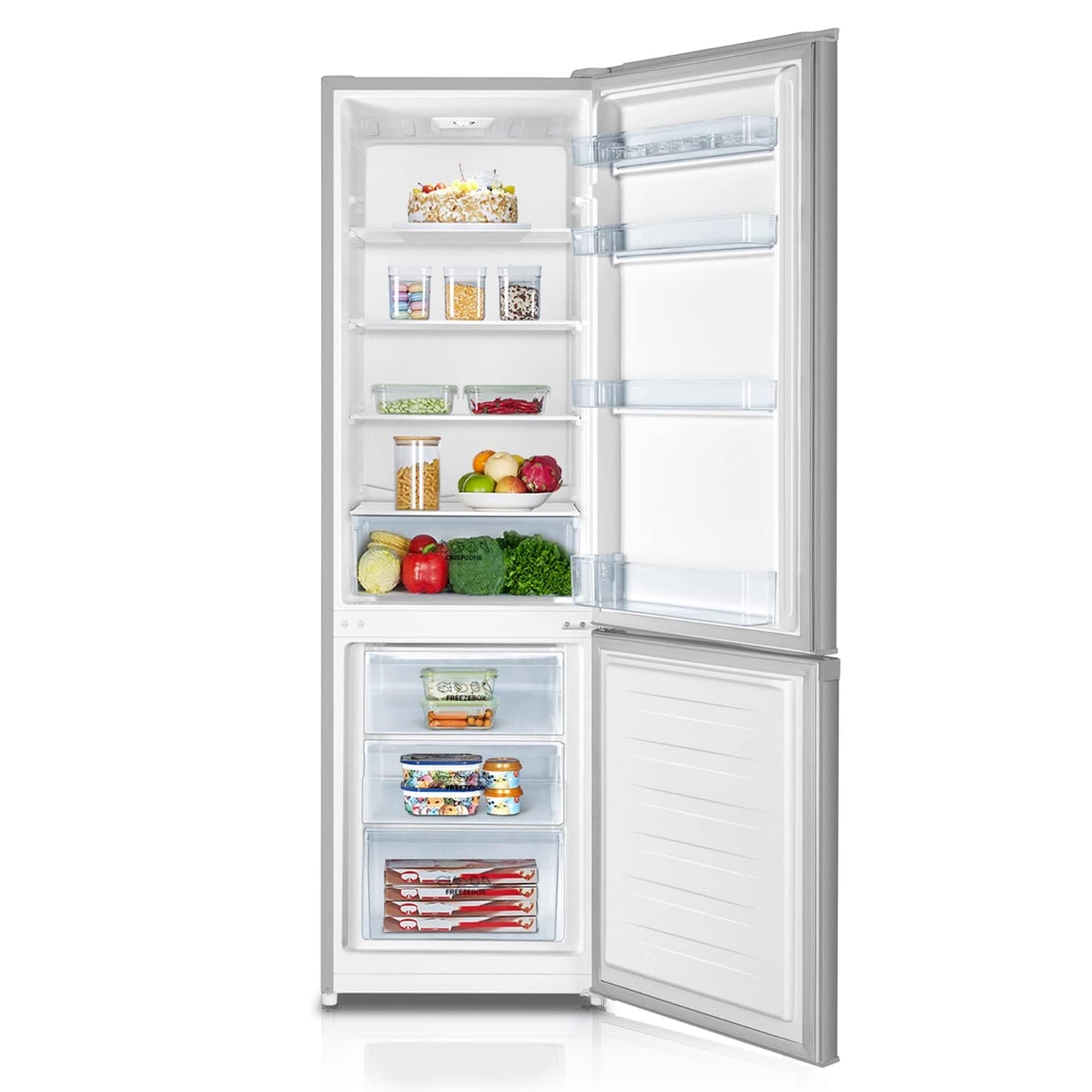 Gorenje Kühl-Gefrierkombination 264L – 180cm, Grau