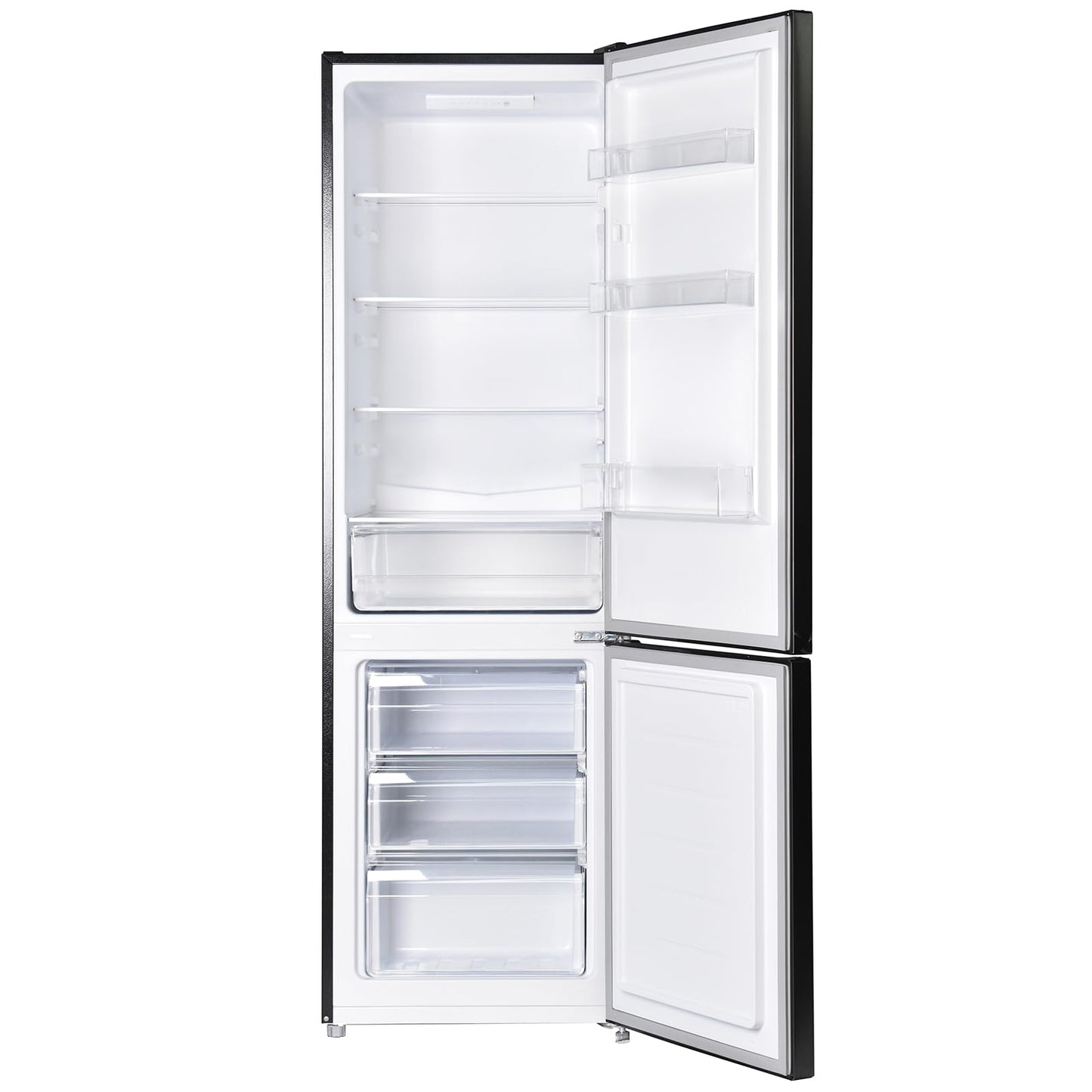 CHIQ Kühl-Gefrierkombination 262L – 176cm, Schwarz