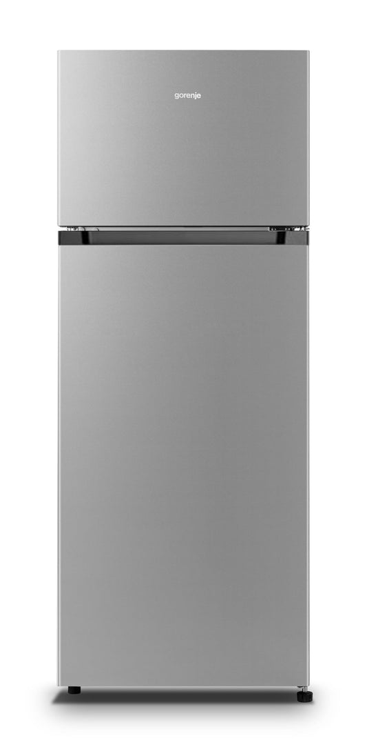Gorenje Doppeltür Kühlschrank 206L – 143cm, Silber