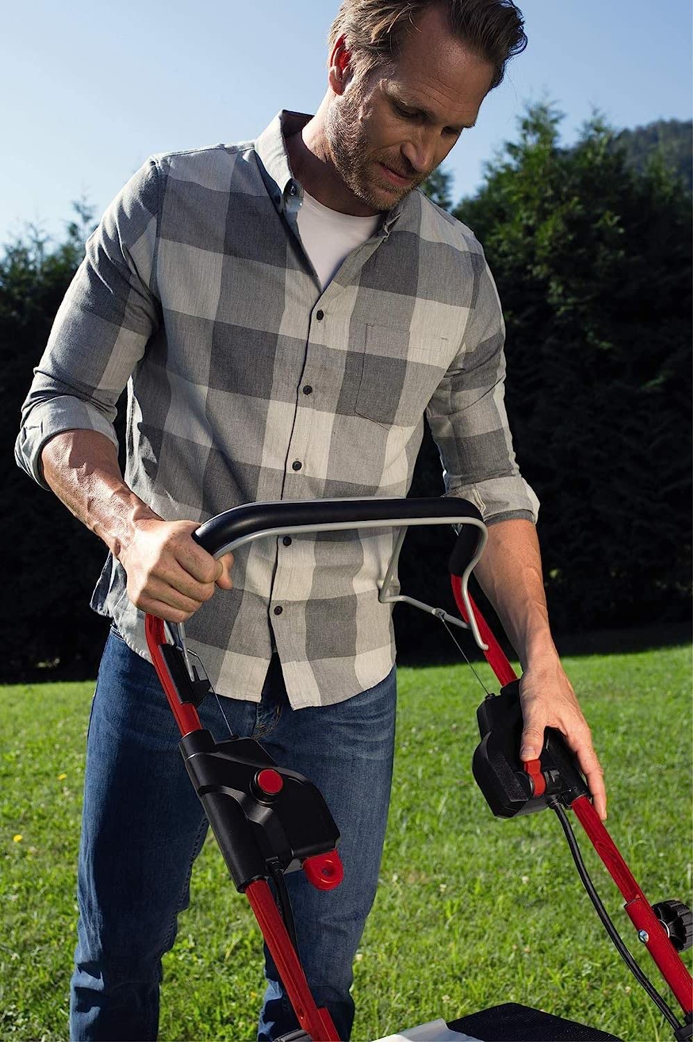 Einhell Professional Akku-Rasenmäher GP-cm 36/47 S HW Li Kit
