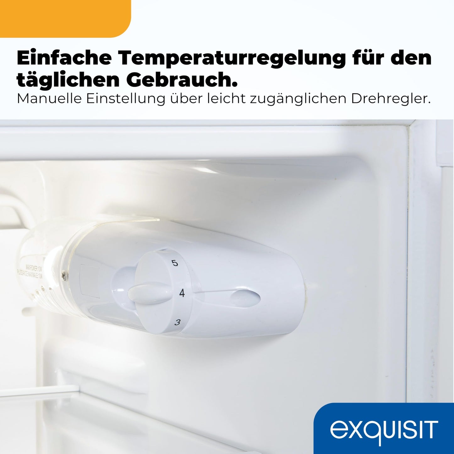 Exquisit Kühlschrank 76L – Kompakt, Weiß