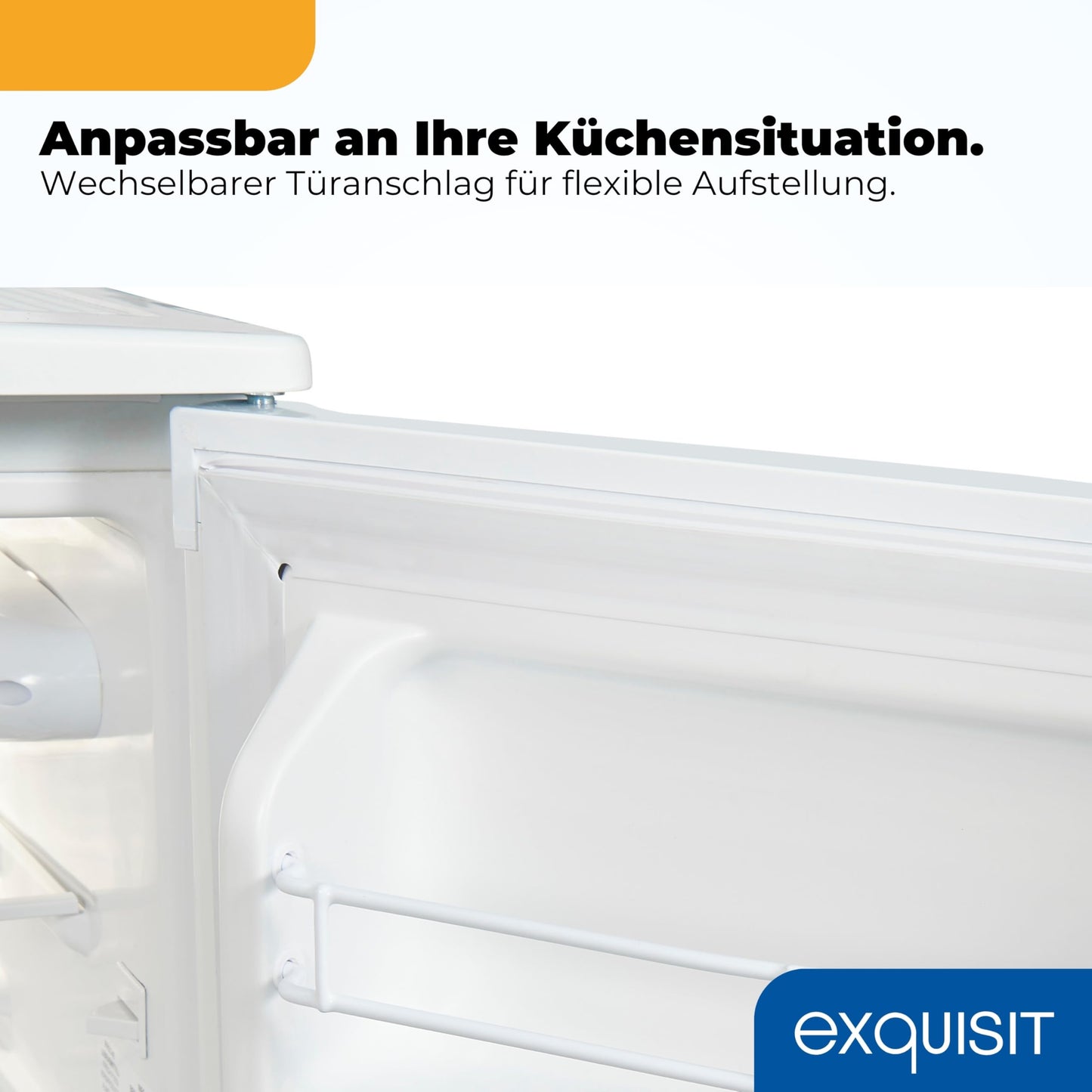 Exquisit Kühlschrank 76L – Kompakt, Weiß