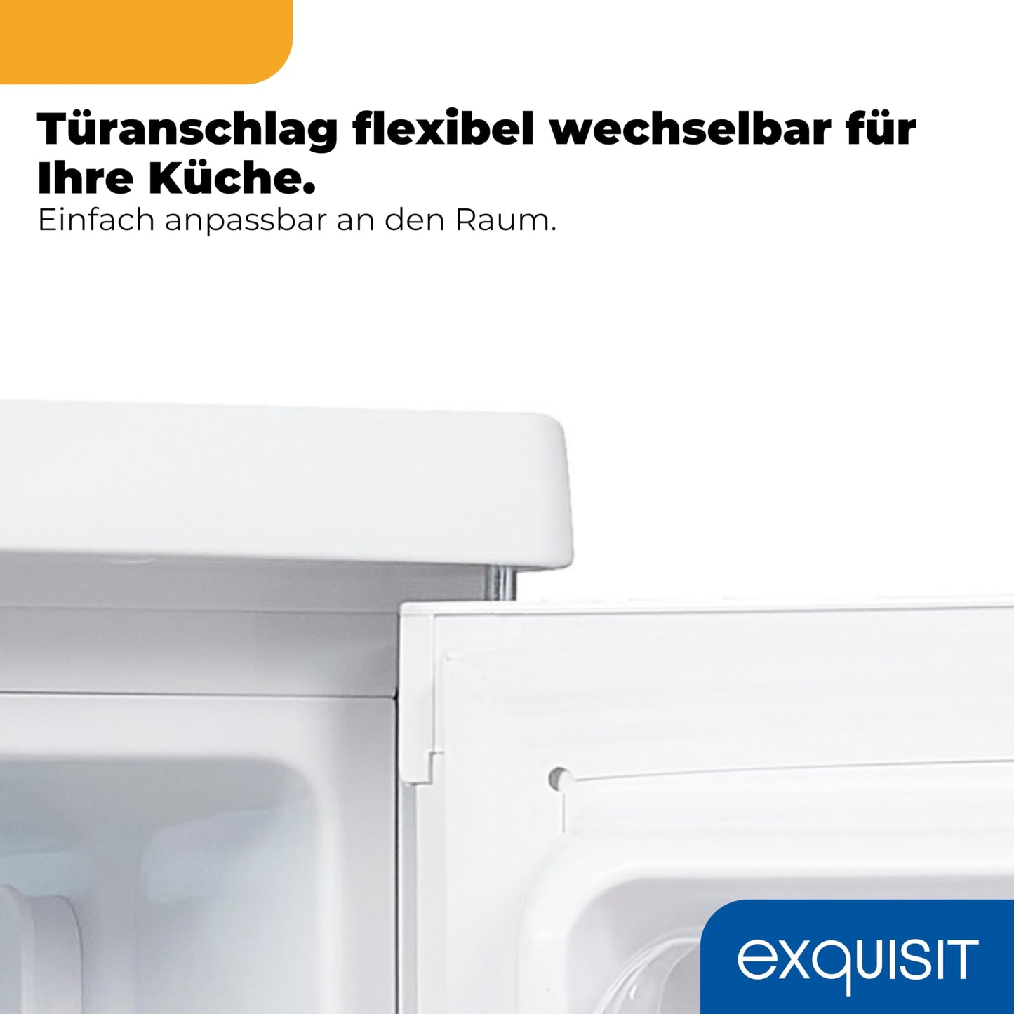 Exquisit Kühlschrank 127L – Kompakt, Weiß