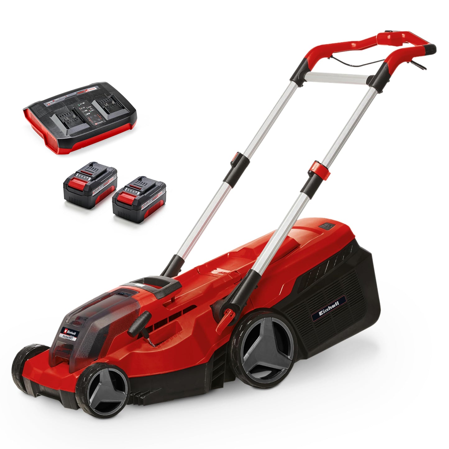 Einhell Professional Akku-Rasenmäher RASARRO 36/38 Kit