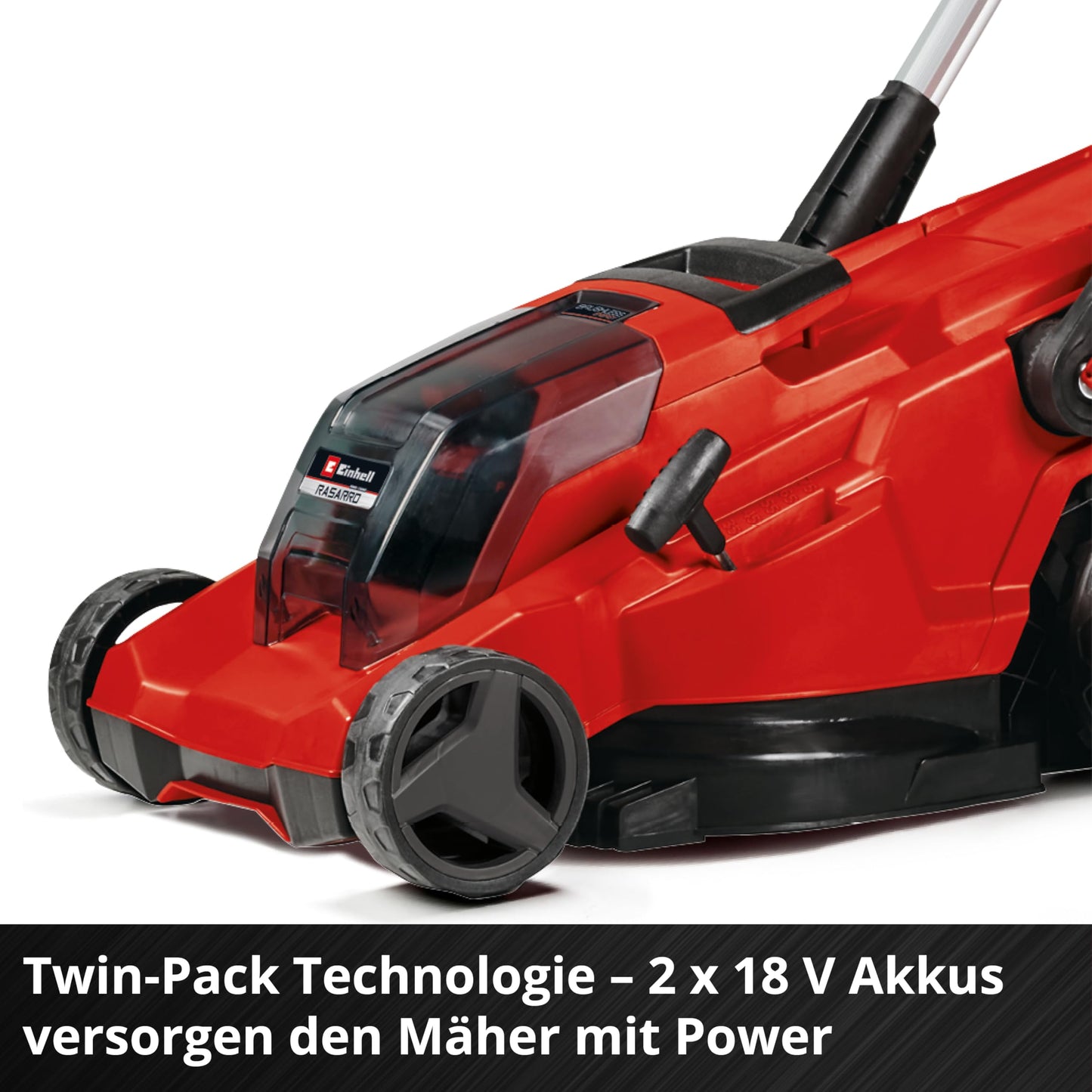 Einhell Akku-Rasenmäher RASARRO 36/42 Kit 36V, 42cm, 550m², inkl. Akkus
