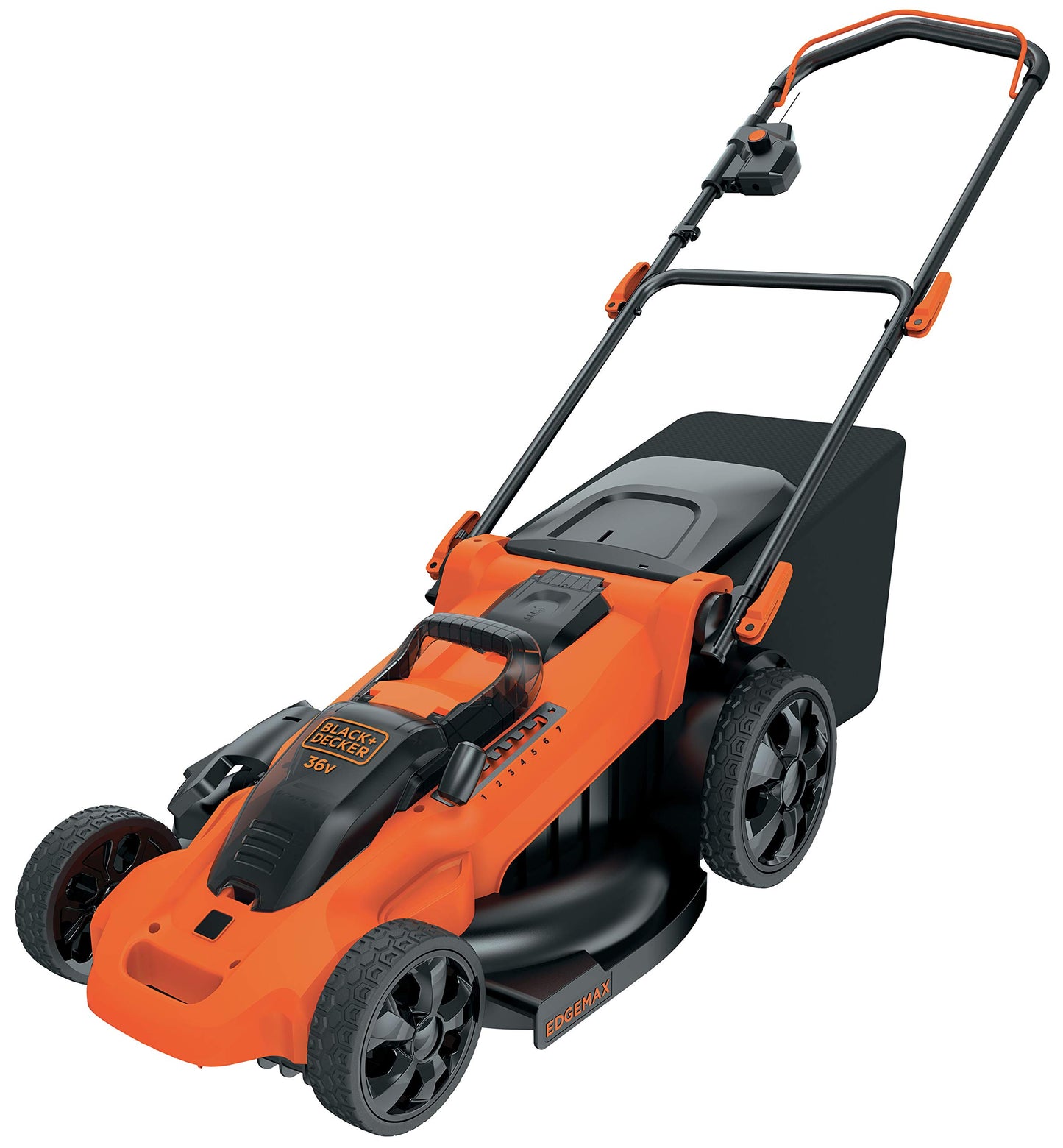 BLACK+DECKER Akku-Rasenmäher CLMA4820L2-QW 36V, 48cm, 3-in-1, inkl. Akkus
