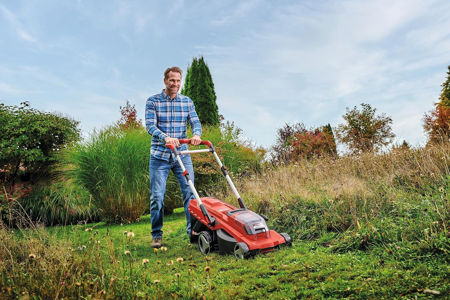 Einhell Akku-Rasenmäher RASARRO 36/42 Kit