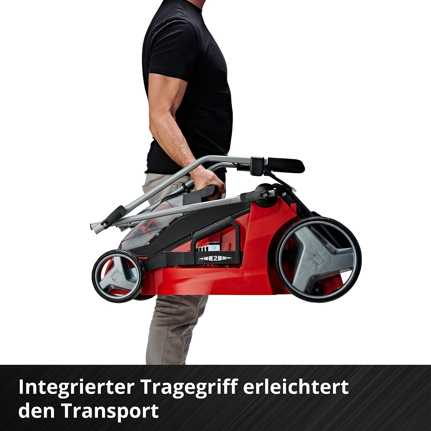 Einhell Akku-Rasenmäher GE-cm 43 Li M Kit 36V, 43cm, 600m², inkl. Akkus