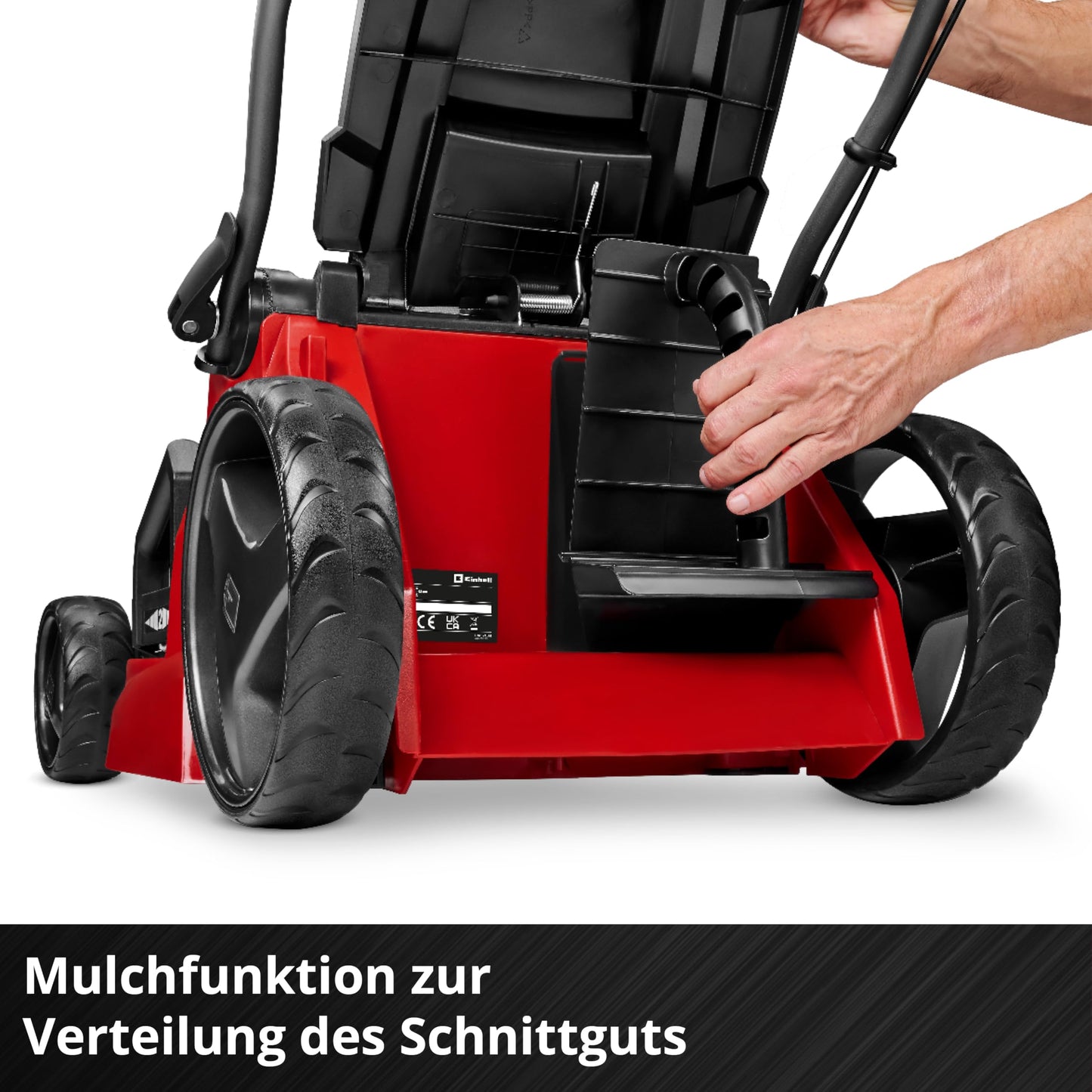 Einhell Akku-Rasenmäher GE-cm 43 Li M Kit 36V, 43cm, 600m², inkl. Akkus