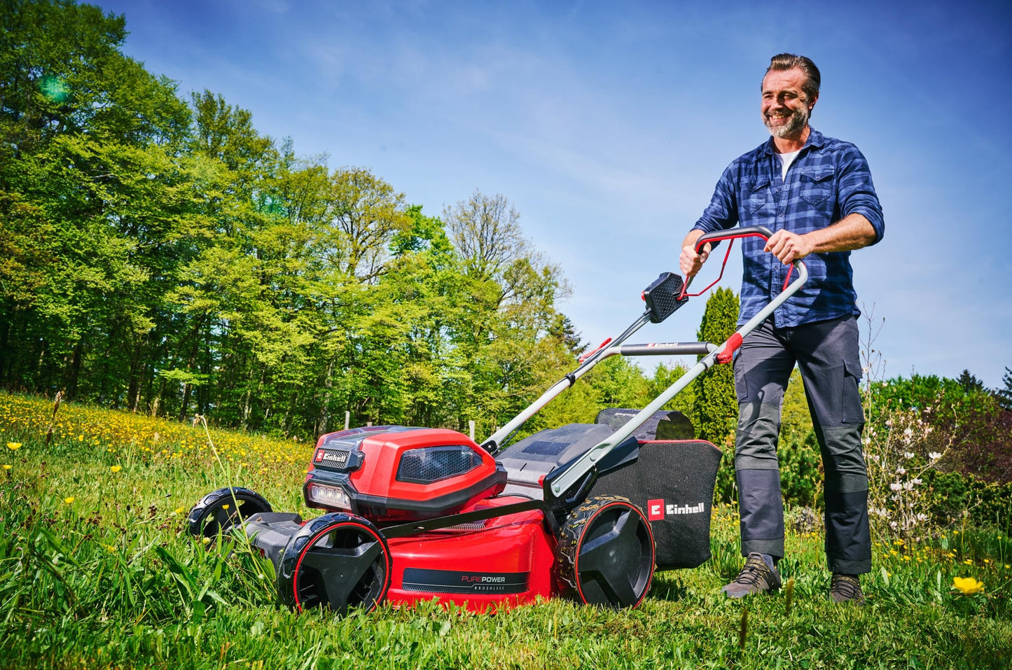 Einhell Akku-Rasenmäher GP-cm 36/52 S Li BL Kit