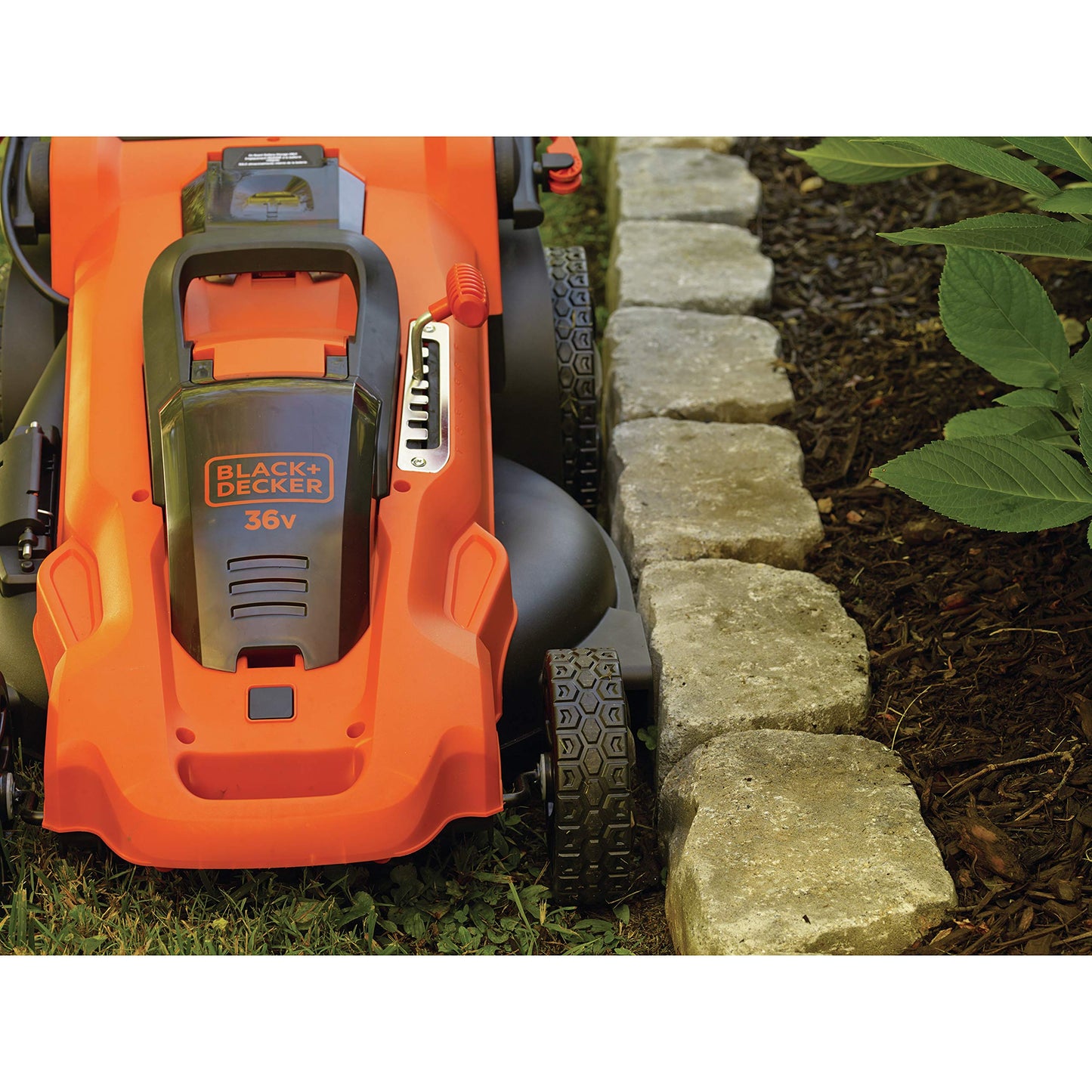 BLACK+DECKER Akku-Rasenmäher CLMA4820L2-QW 36V, 48cm, 3-in-1, inkl. Akkus